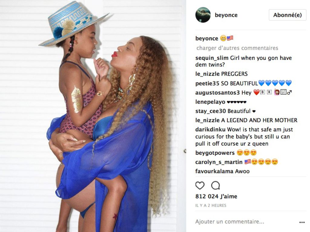 Beyoncé et sa fille