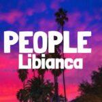 Cover graphique du titre "People" par Libianca