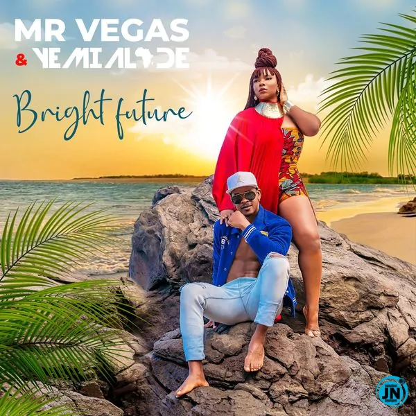 Couverture graphique du tire "Bright Future" de Mr Vegas et de Yemi Alade