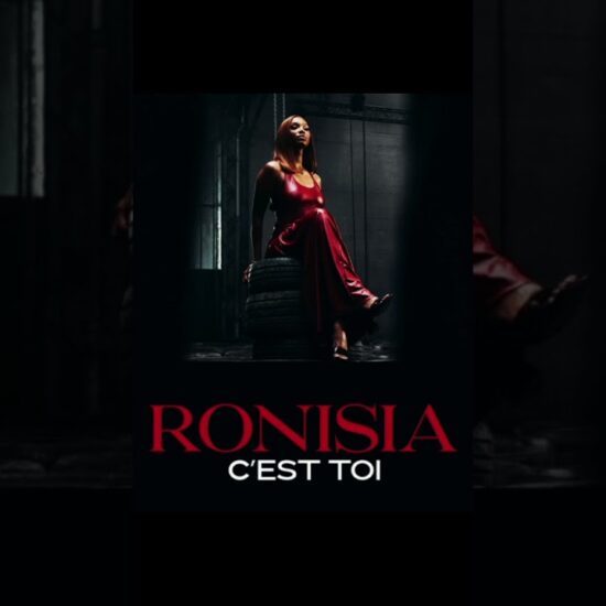 Cover graphique du clip "C'est toi", de Ronisia